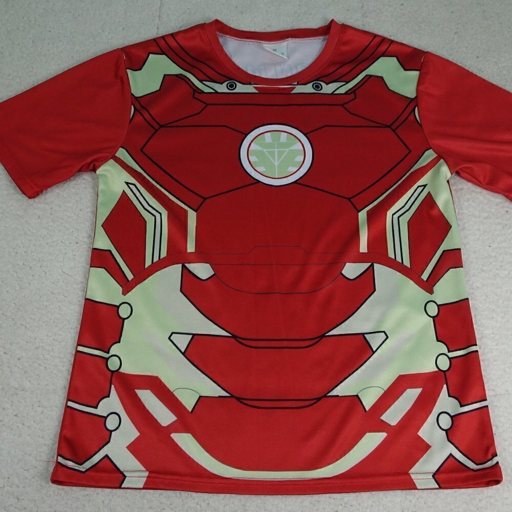 Iron Man Red Athletic T-Shirt Medium